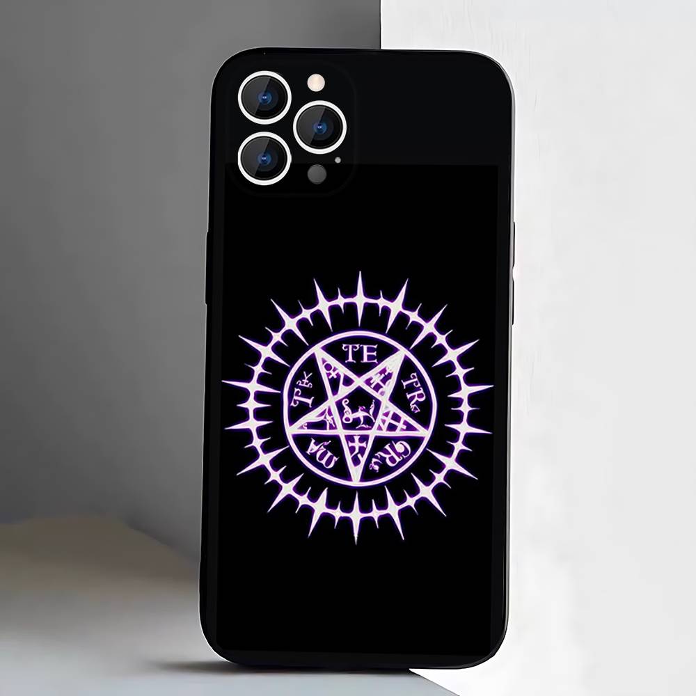 Чехол для телефона ANIME Black Butler Для iPhone 17,16,15,14,13,12,11,Pro,Max,Plus,E,Air,Mini Черный Ударопрочный Funda Чехол