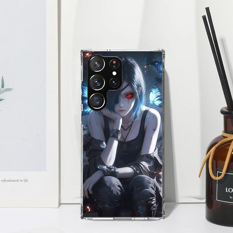 G-Ghoul Tokyo Touka Kirishima Phone Case For Samsung Galaxy S26 S25 Edge S24 FE S23 S22 Ultra S21 Plus S20 + Art Fundas Back Cov