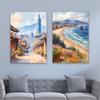 Abruzzo Italy Countryside Oil Painting Poster Europe Dubrovnik Croatia Travel Landscape Print Italian Canvas Painting Home Decor