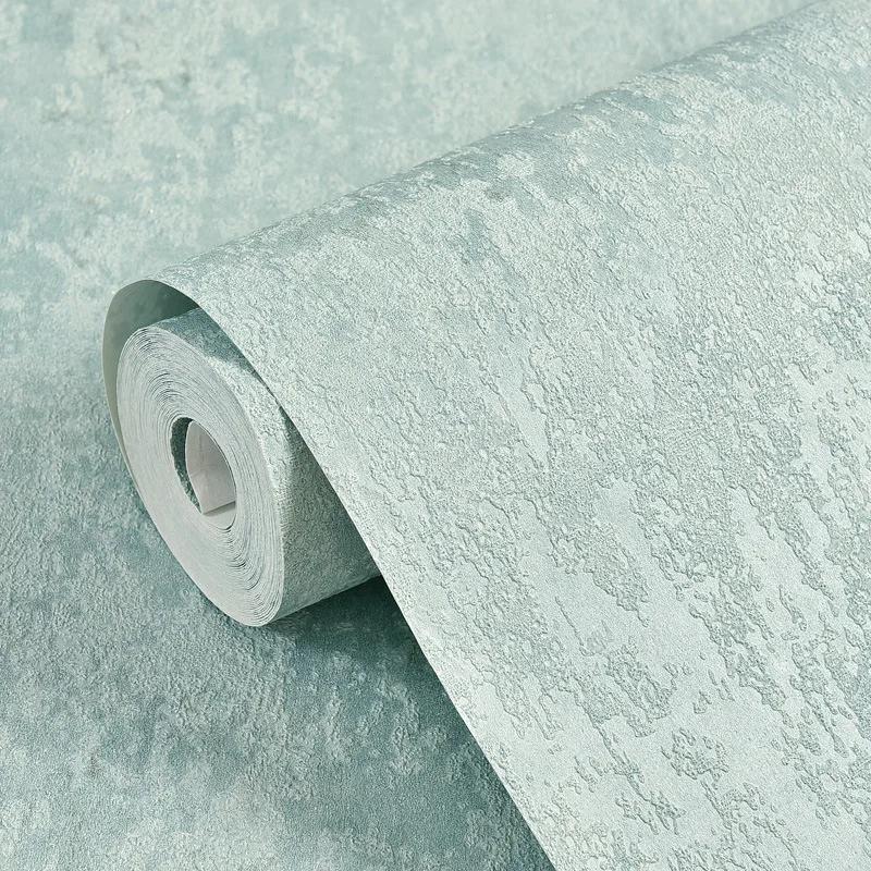 3D современные простые однотонные нетканые обои для спальни, гостиной, ТВ-фона, утолщенные