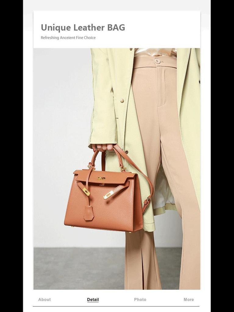 2025 Fashion Kelly 25CM Handmade Crossbody Bag - Трендовая высококачественная сумка на одно плечо