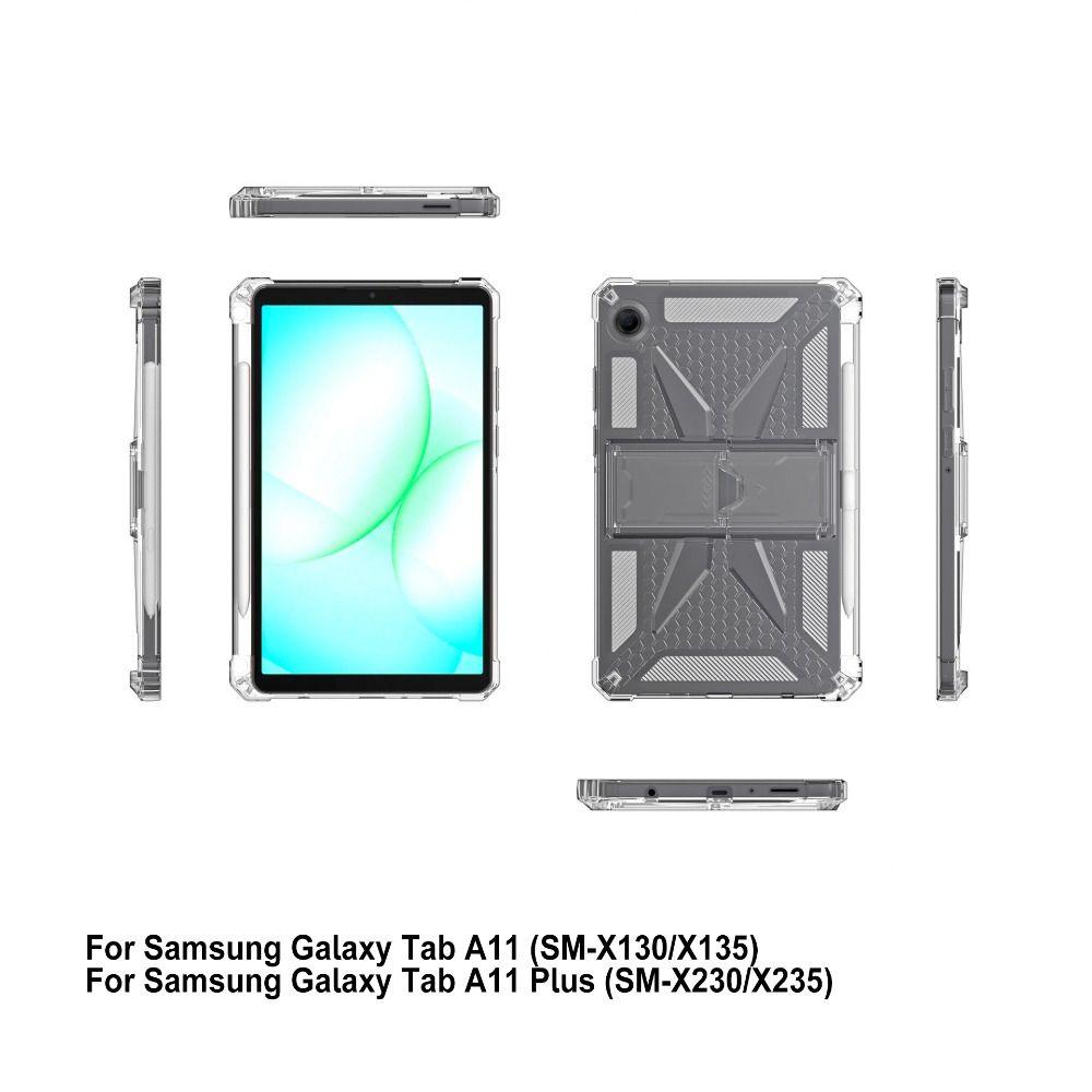 Anti-fall Tablet Stand Cover Scratch Resistant Back Shell for Galaxy Tab A11/A11 Plus