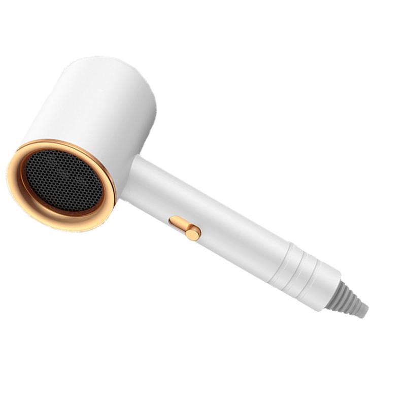 Hair Drier Mute 360 Degree Rotatable Nozzle Fast Drying ABS PP Portable Blow Dryer for Home Salon