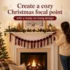 Cloth String Hanging Ornaments Christmas Velvet Ball Garland Hanging Decoration  Photography Props