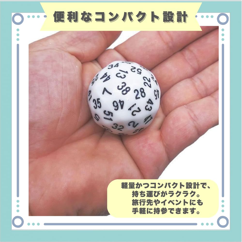 Ideastore 100-гранный кубик, 100-гранный кубик, набор многогранных кубиков, 15 штук (белый)