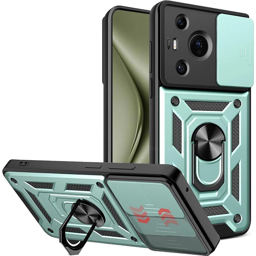 Чехол Armor Case для Huawei Pura 70 Ultra P70 Pro, защитный чехол для объектива с кольцом и магнитным держателем, чехол для полной защиты Business