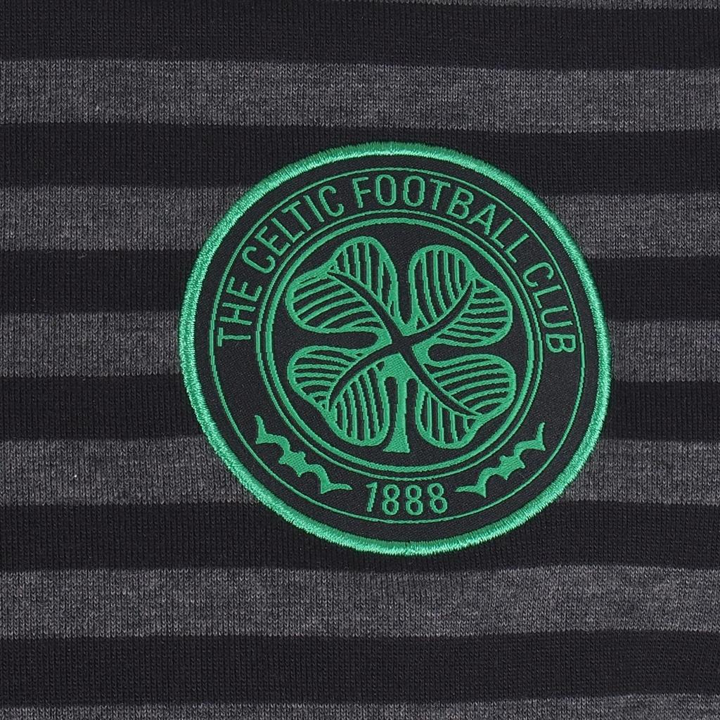 Celtic FC Men's Contrast Striped Polo Shirt