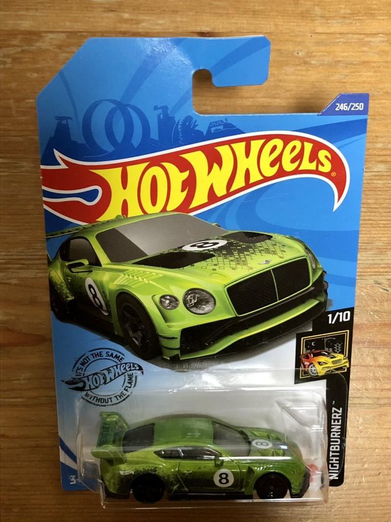 Hot Wheels 2018 Bentley Continental GT3,.