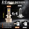 Dualvision Светодиодные лампы для фар автомобиля H7 LED Canbus 300 Вт 30000 лм H4 LED лампа H9 H11 HB3 9005 HB4 9006 H1 9012 Hir2 LED 6000K Противотуманный свет