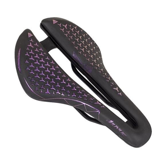 Седло Полое Дышащее Эргономичный Дизайн Противоскользящее Сильная Поддержка Удобное Сиденье Губка MTB Шоссейное