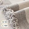 Nordic Sofa Throw Blankets Outdoor Camping Picnic Large Blanket Leisure Relax Beach Towel White Travel Rug Tassels Chenille
