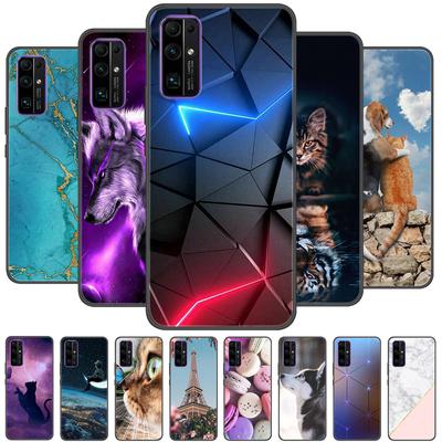 Для Honor 30 премиум Чехол Мультяшный Мягкий ТПУ силиконовый Чехол для Huawei Honor 30 Pro Чехлы для телефона для Honor30 Pro Plus Футляры Coque