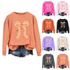 Women  Tops Women's Long Sleeve Sweatshirt Casual Crewneck Loose Fit Pollover Fleece Tops