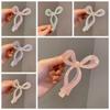 Colorful Acetate Grab Clip Korean Style Large Shark Clip Elegant Bow Hair Claw  Ladies