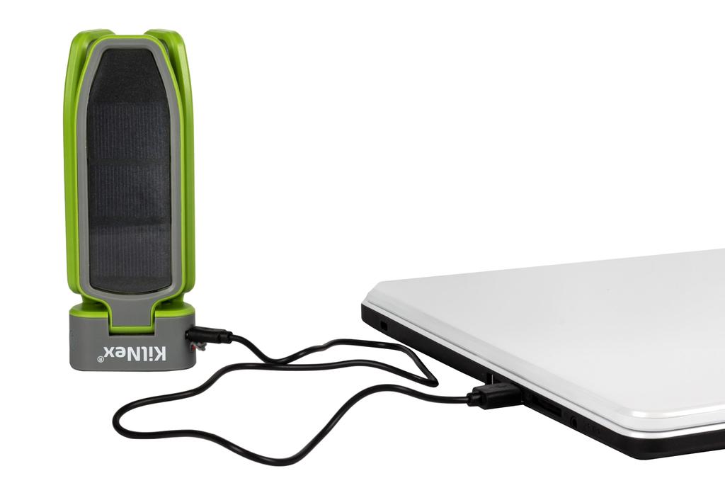 Фонарь на солнечной батарее Kilnex «Лепестки» + powerbank 2600 mah (ip 40)