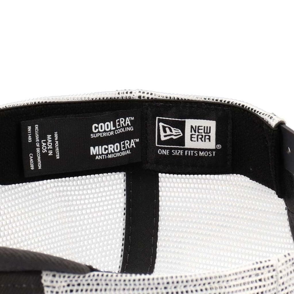 New Era City Connect 9SEVENTY Stretch Mesh New York Mets Size Used Cap, Snapback, MLB, Gray, 970,