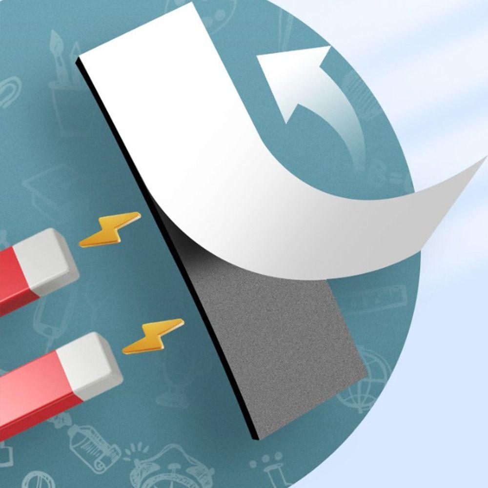 Самоклеящаяся магнитная наклейка для доски, учебные пособия, сделай сам, магнитная наклейка, портативные поделки