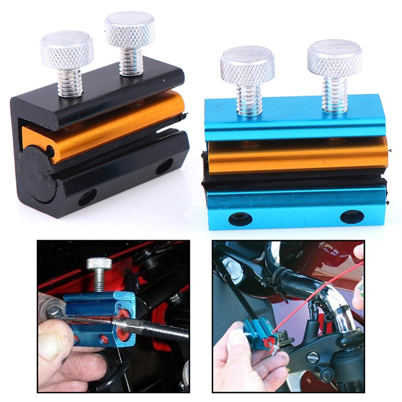 1X Мотоциклетный алюминиевый кабельный смазочный инструмент смазочный провод маслоотделитель тормозная магистраль