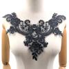 Women Lace Collar Hollow Flower Fabric Trim Neckline Applique Embroidered Lace Collar for Costume Wedding