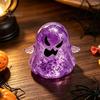 Игрушка-призрак с блестками, Хэллоуинская игрушка для снятия стресса, Жуткая прозрачная сенсорная игрушка-сквиш для концентрации и расслабления
