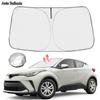 For Toyota CHR CH-R 2018    2022 Car Sun Shade Front Window Shade Cover Visor Windshield Sunshade Toyota