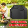 Чехол для гриля-барбекю, водонепроницаемый, против пыли, Weber, сверхмощный, на углях, на открытом воздухе, защитный чехол для барбекю, защита от дождя, чехол для барбекю, 3 размера
