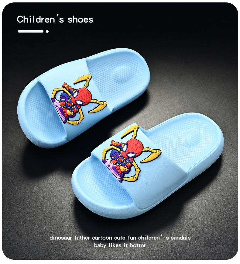 Comfortable Cartoon Style Children's Eva Slippers For Boys Non-slip Summer Footwear