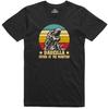 Смешная футболка для папы Dadzilla Рождественский подарок Хлопковая футболка стандартного кроя для отца
