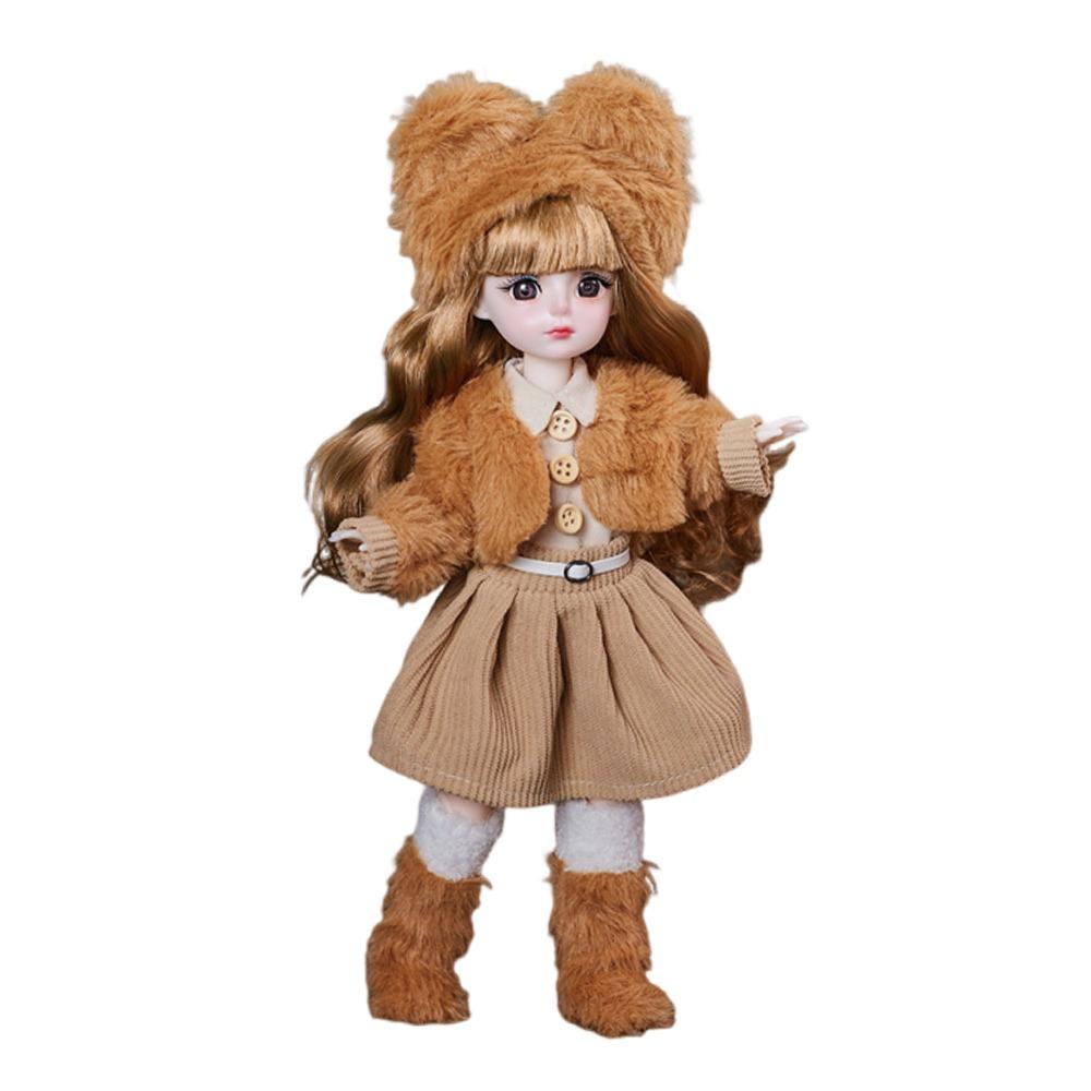 1/6 Scale Doll Lolita Skirt 30cm Size Sweater Coat Pretty Sweater Doll Outfit Set Girls Toys