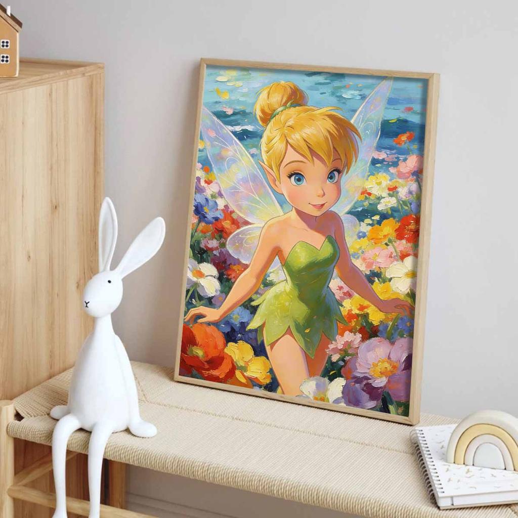 Disney Tinker Bell diamond painting full diamond art kit handmade diy home decoration gift