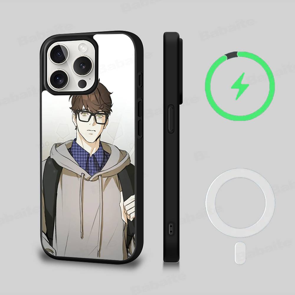 Чехол для телефона с магнитами и беспроводной зарядкой Nerd Project bl Anime для iPhone 17 16 15 14 Plus 13 12 11 Pro Max