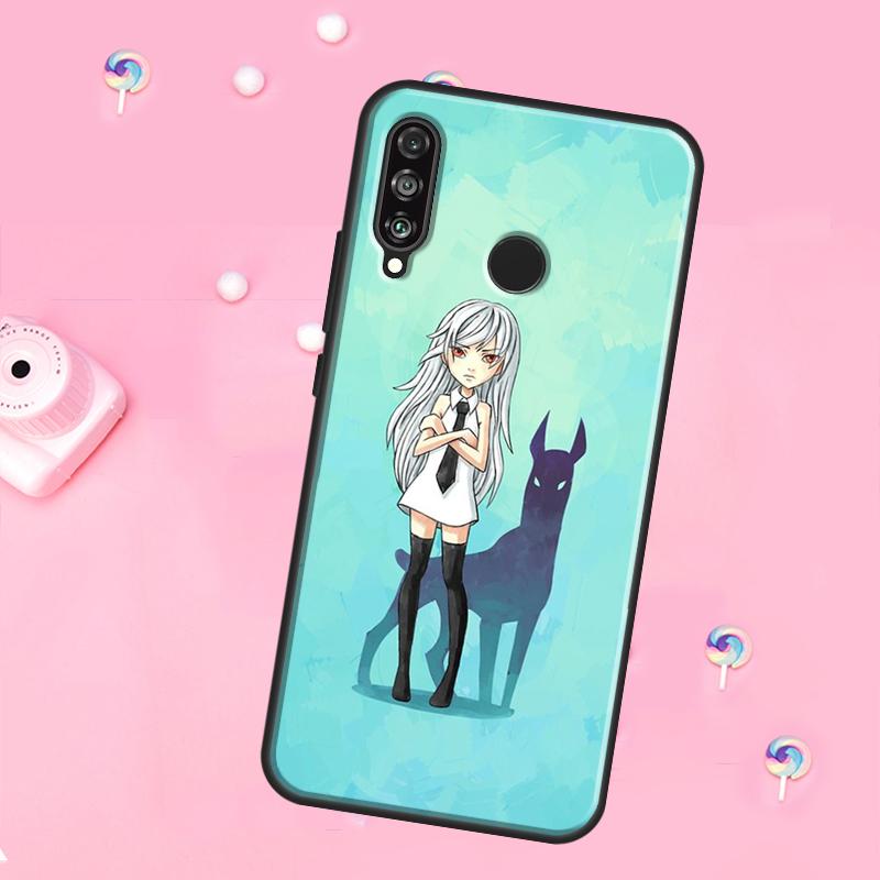 Cartoon Doberman Dog For Huawei Nova Y90 Y70 Y60 Y91 Y61 Y73 Y72 12s 12i 11i 8i 9 10 SE P40 Lite P60 P30 Pro Case