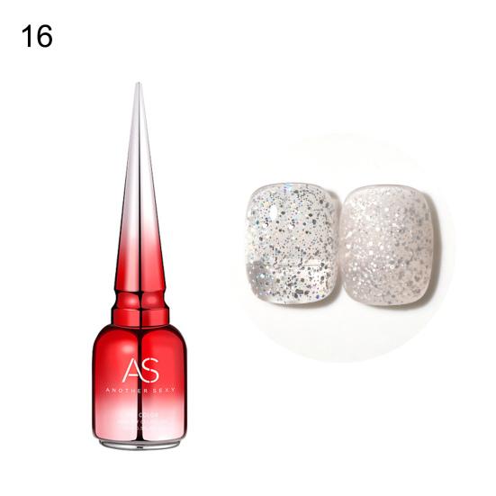 15 мл лак для ногтей красивый гладкий мини практичный популярный цвет бежевый клей для девочки