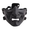 Laugh Prajna Half Face Tactical Mask  Devil Horror Face Halloween Party Entertainment Cosplay Movie Props