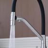 TLXT 3-in-1 Brushed Stainless Steel Wall-Mounted Kitchen Faucet