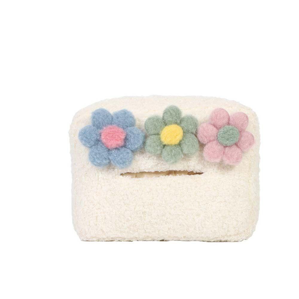 Styling Accessories Plush Car Seat Napkin Holder Paper Napkin Case Car Paper Boxes Car Tissue Box