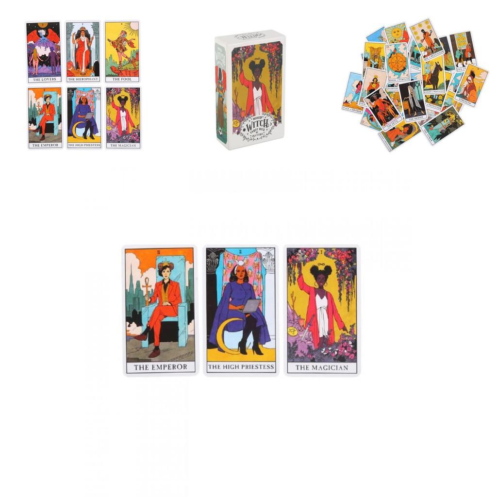 Таро Modern Witch от Лизы Стерле Потрясающие карты на медной бумаге для гадания и размышлений