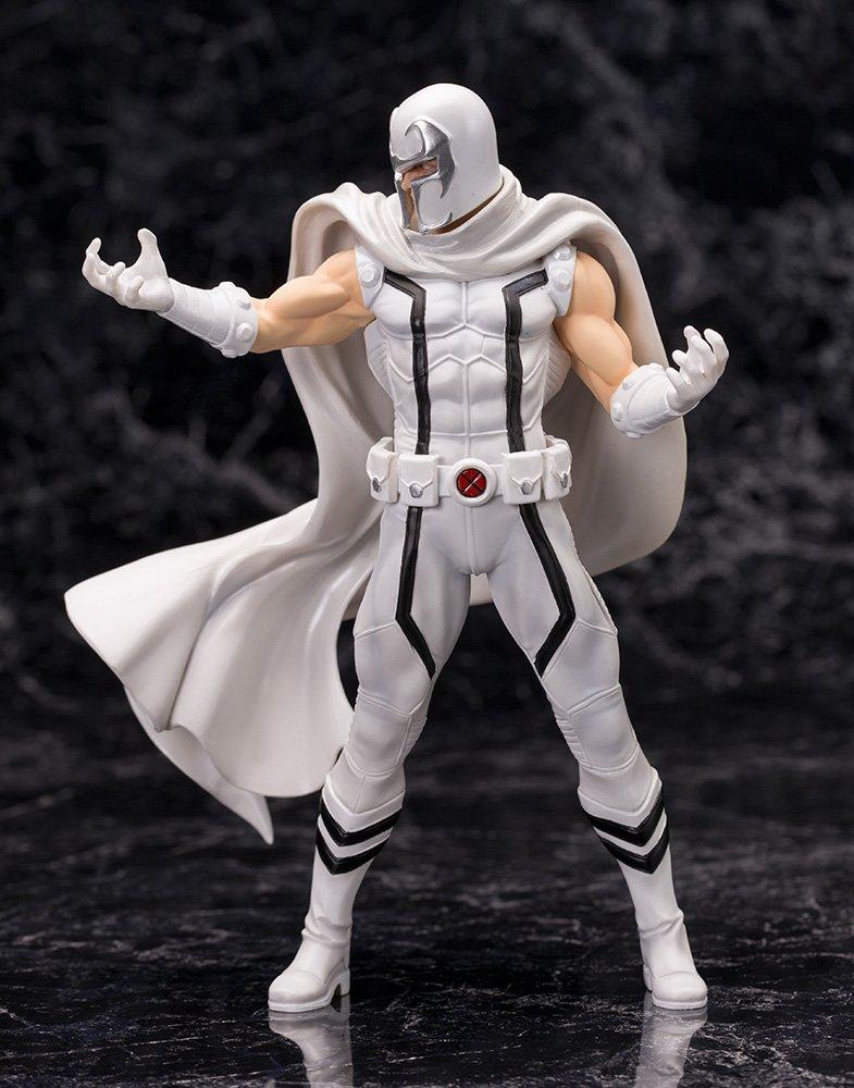 Kotobukiya Фигурка MARVEL White Magneto из ПВХ, простая в сборке, в масштабе MARVEL ARTFX+ СЕЙЧАС! СЕЙЧАС! 1/10