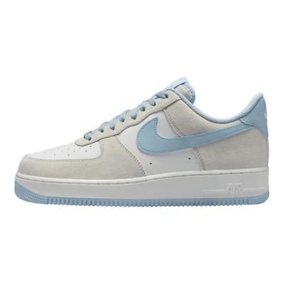 Кроссовки Nike Air Force 1, нескользящие, износостойкие, низкие, для скейтбординга, унисекс, серо-синие, FQ8714-005
