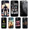 Мягкий прозрачный чехол-бампер из ТПУ для iPhone 16 15 14 13 12 11 Pro Max XR 8 7 Plus Ударопрочный корпус Бодибилдинг Тренажерный зал Фитнес