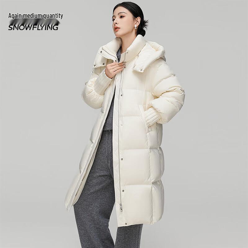 Женский зимний пуховик средней длины Xuezongfei X40145110F