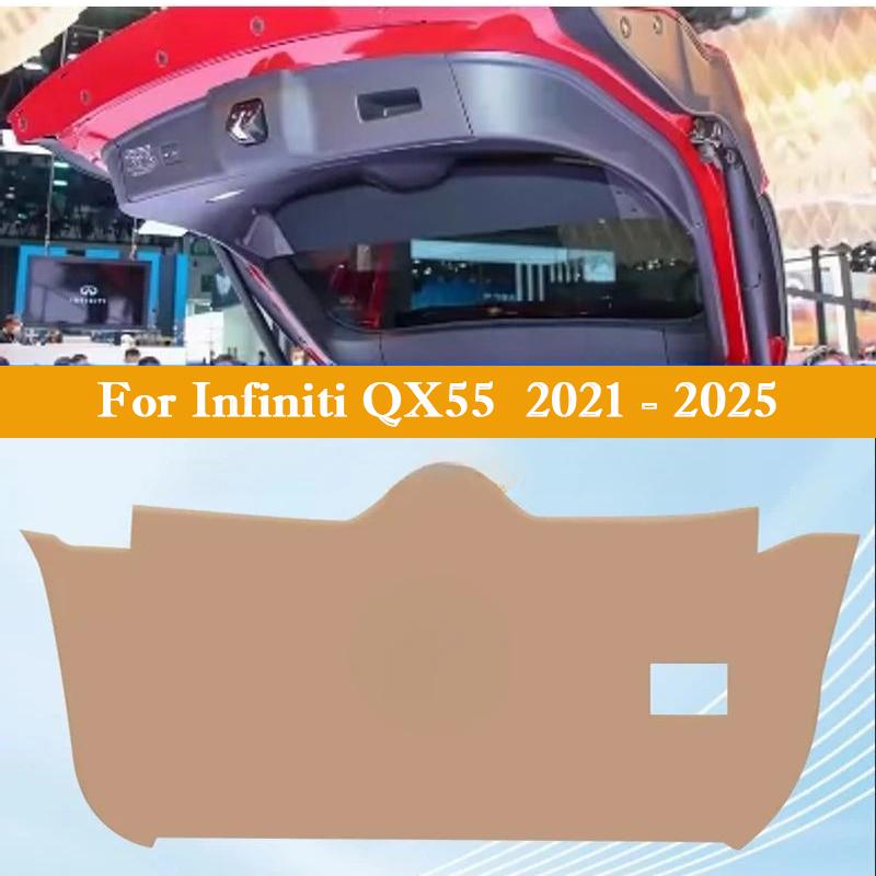 Для Infiniti QX60 QX50 QX55 Автомобильный Багажник Дверь Противоударная Накладка Задняя Дверь Защита от Царапин Коврик Защитный Коврик Багажника Внутренние Аксессуары