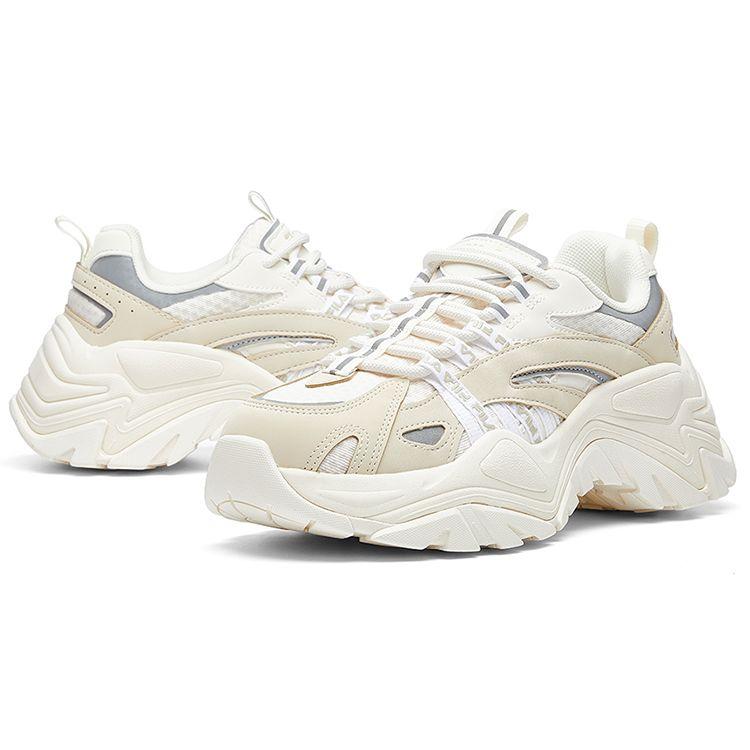Fila Ткань «ёлочка», синтетическая кожа, модные, универсальные, спортивные, амортизирующие, износостойкие, низкие, повседневные туфли, женские повседневные туфли F12W034120AGA