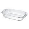 HARIO (Hario) Made In Japan Heat-Resistant Glass Toaster Pan, 900ml, BUONO Kitchen HTZ-90-BK, Clear