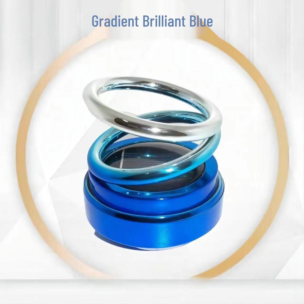 Вращающийся автомобильный ароматизатор на солнечной батарее - Долговечный, Легкий аромат