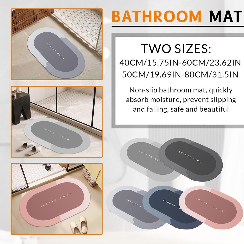 Модернизированный коврик для ванной комнаты, неводостойкие комфортные стоячие коврики, быстросохнущие коврики для ванной комнаты, напольный коврик для гостиной