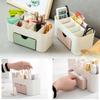 Desktop Double Layer Makeup Organizers Storage Box Cosmetic Drawers Jewelry Display Box Case Container Boxes Organizer New