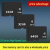 High-Speed 128GB Car Dash Cam Memory Card with 64GB/32GB Options for Monitoring