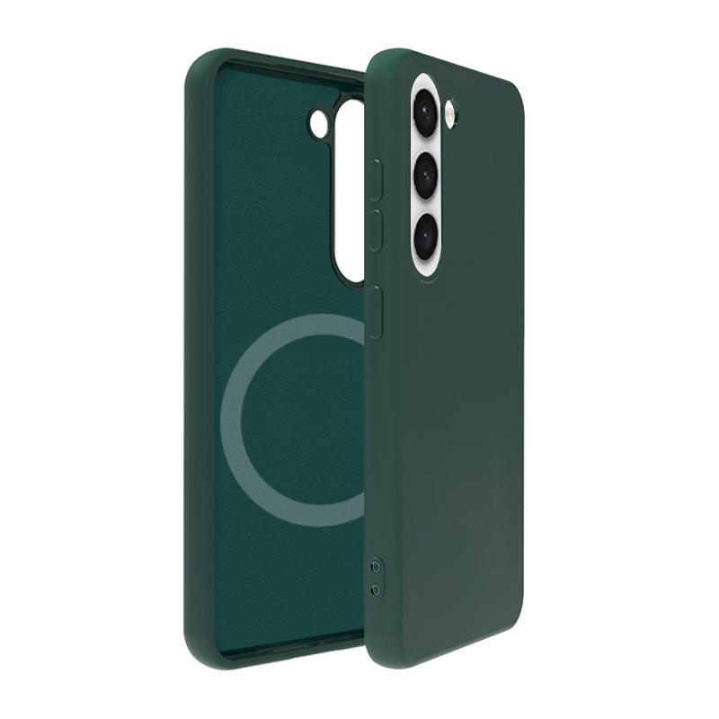 Подходит для Google Pixel 11 чехол для мобильного телефона с жидким магнитом Google 9pro однотонный силиконовый беспроводная зарядка защита от падения