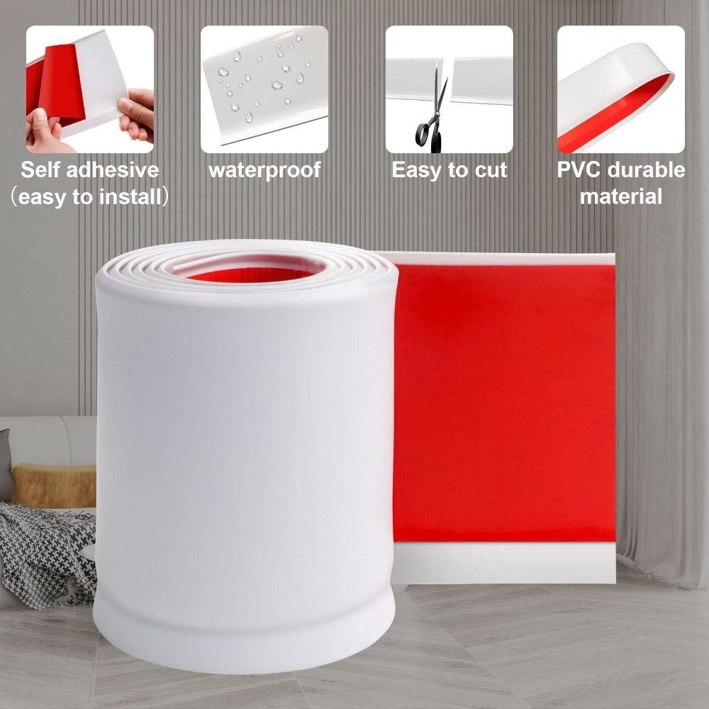 Самоклеящийся плинтус молдинг отделка гибкая линия талии обои гостиная